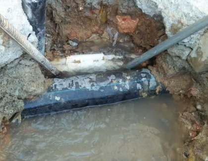 港南测漏水之水管漏水